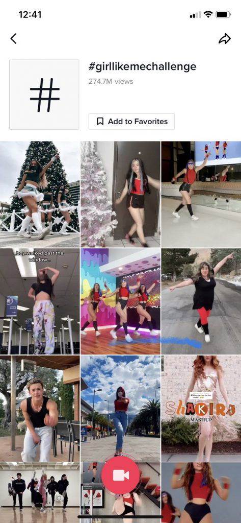 TikTok UGC challenge