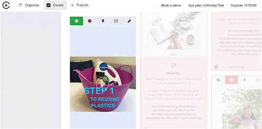 instagram plugin moderation
