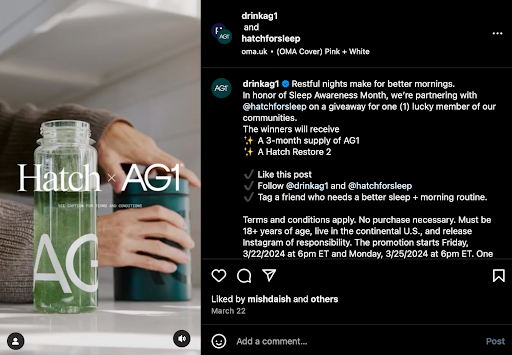 brand partnership example