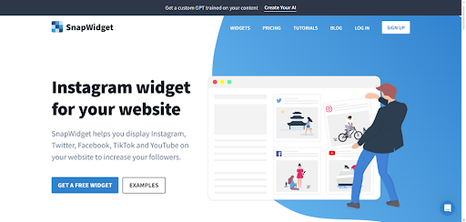 snapwidget