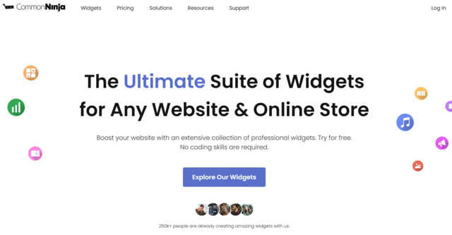 commonninja home page