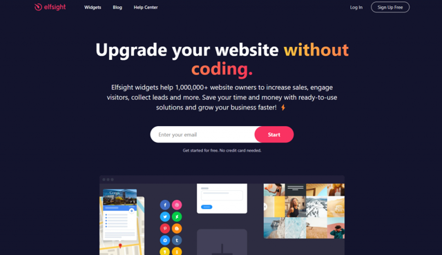 elfsight home page