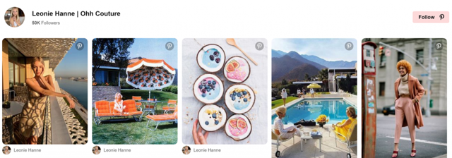 Free social media feeds for Pinterest