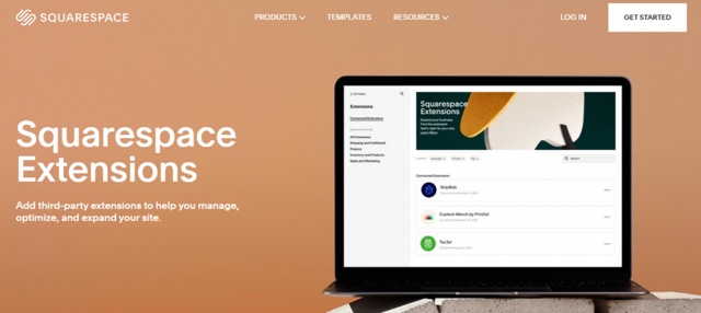 squarespace extensions and plugins store
