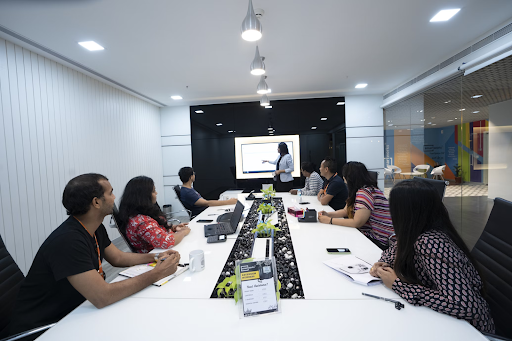marketing team meeting